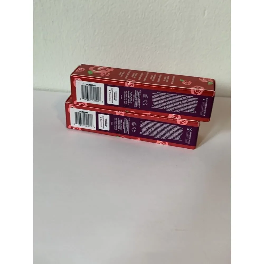 2X Lime Crime Velvetines Liquid Matte Lipstick Scandal Vegan NIB Discontinued